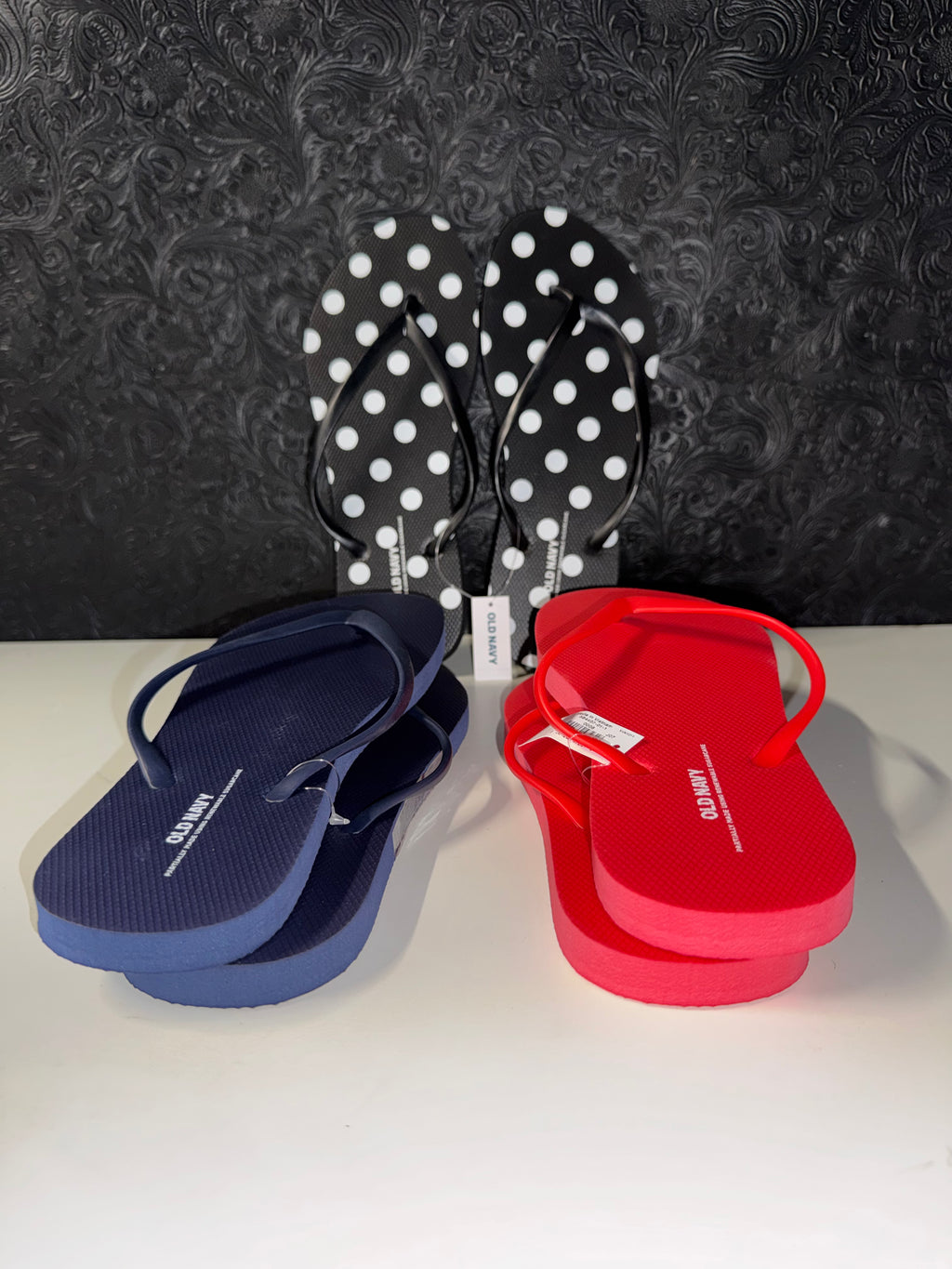 Old Navy Women's Flip Flop Trio (New)