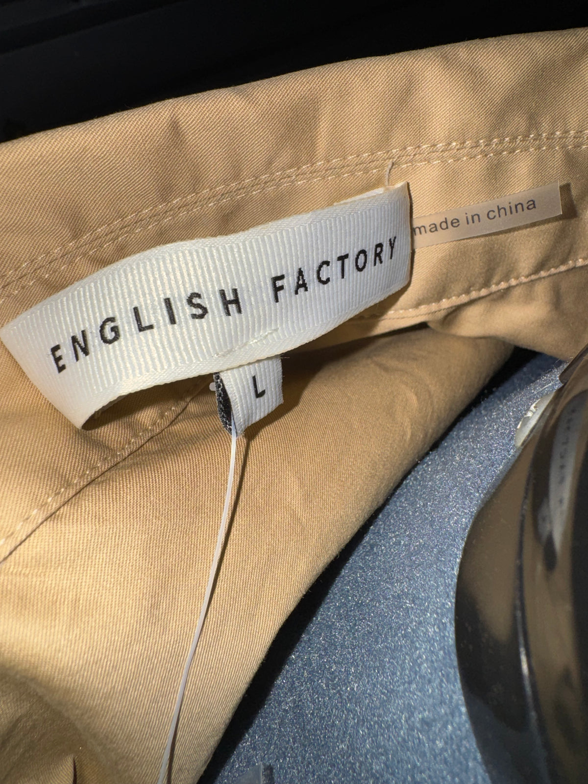 English Factory Modern Classic Tie-Waist Dress (New)