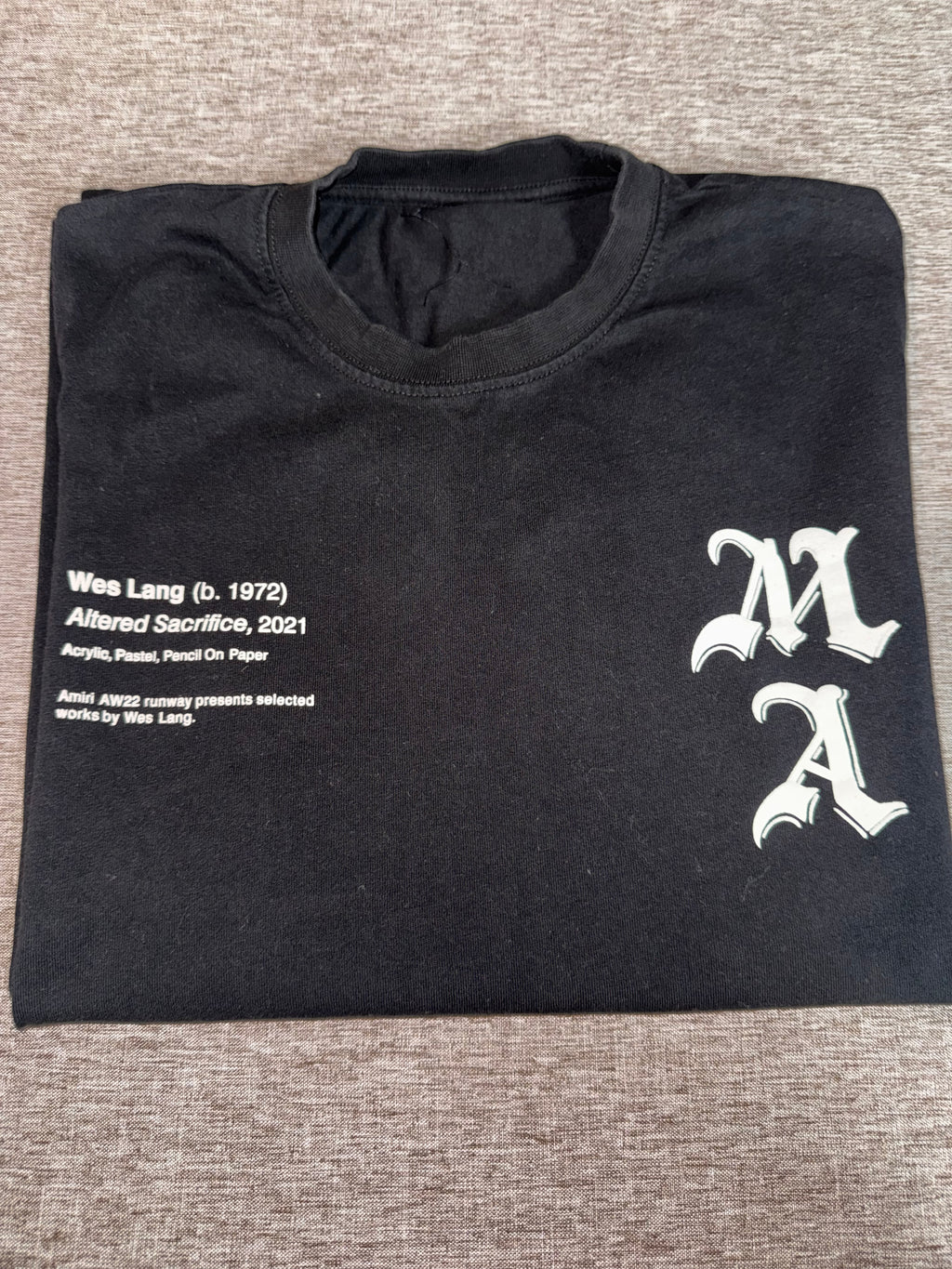 AMIRI - Wes Lang Printed Cotton-Jersey T-Shirt
