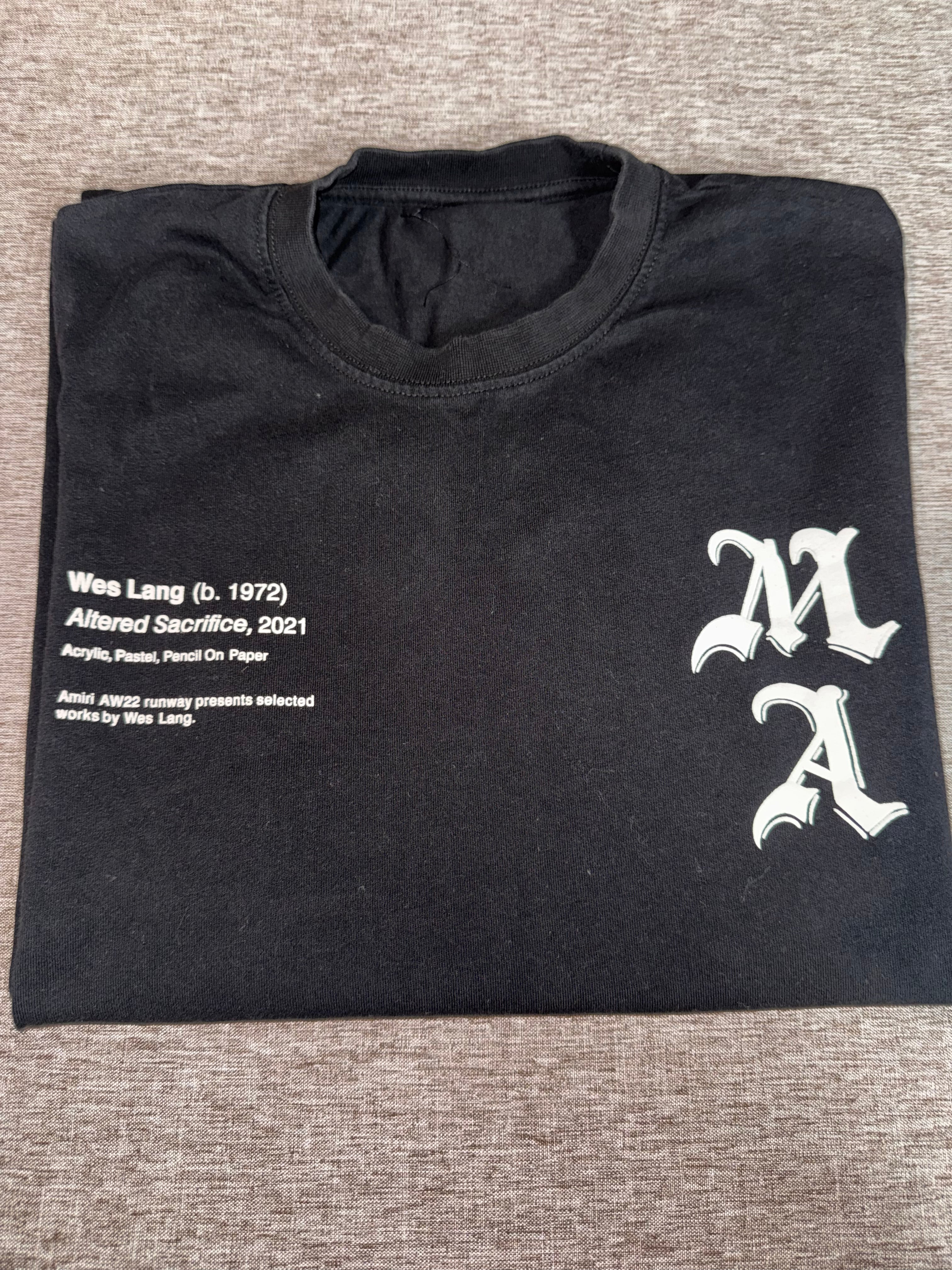 AMIRI - Wes Lang Printed Cotton-Jersey T-Shirt