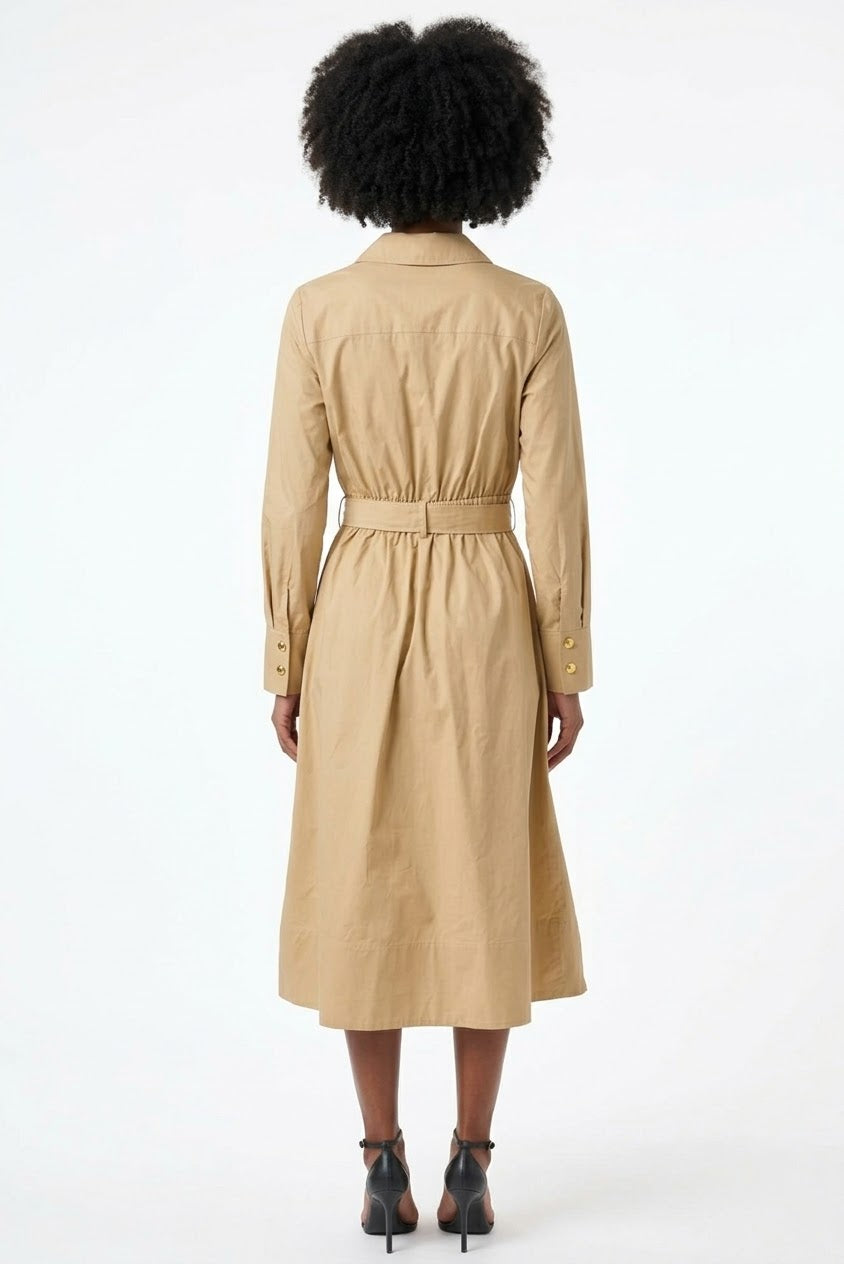 English Factory Modern Classic Tie-Waist Dress (New)