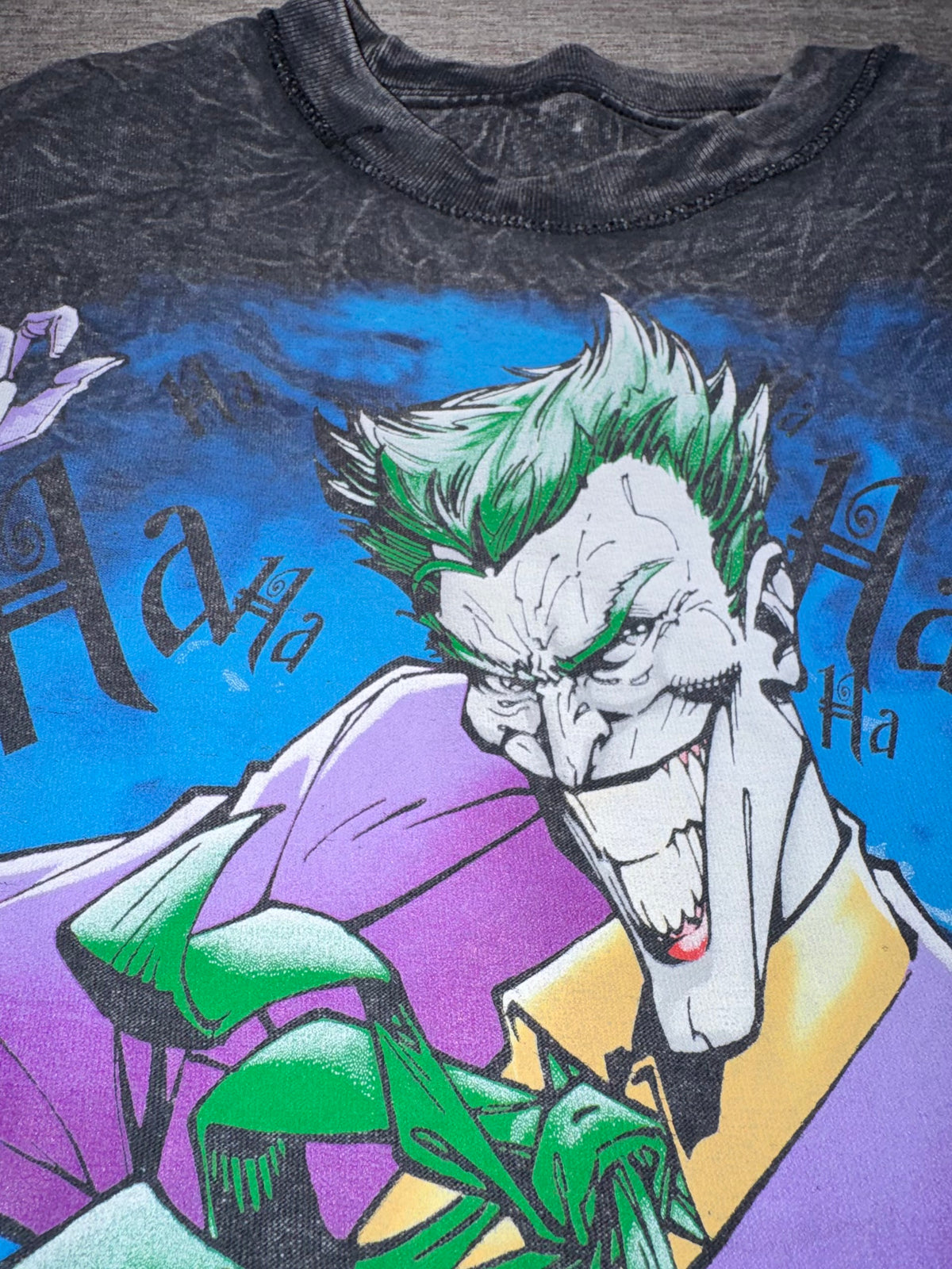 Vintage Batman Joker Reversible Graphic Shirt DC Comics