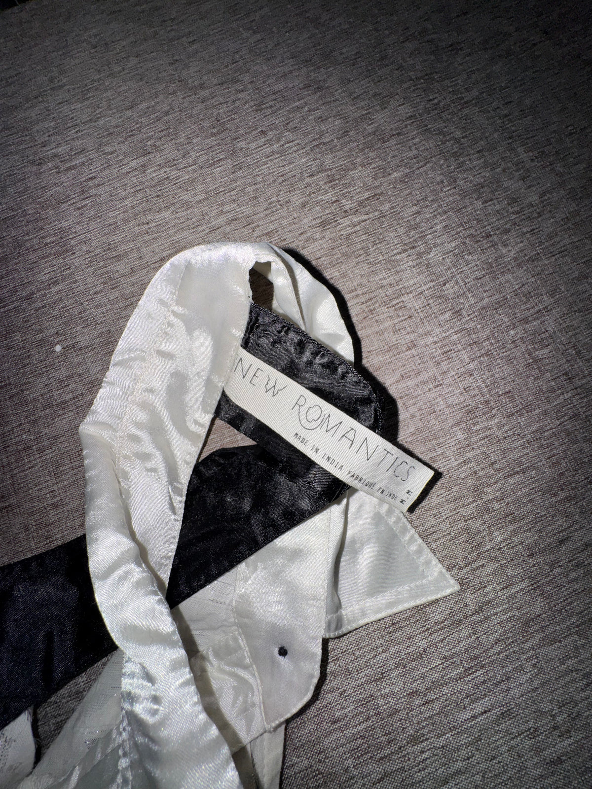Free People "New Romantics" Tuxedo Halter Mini Dress (Like New)