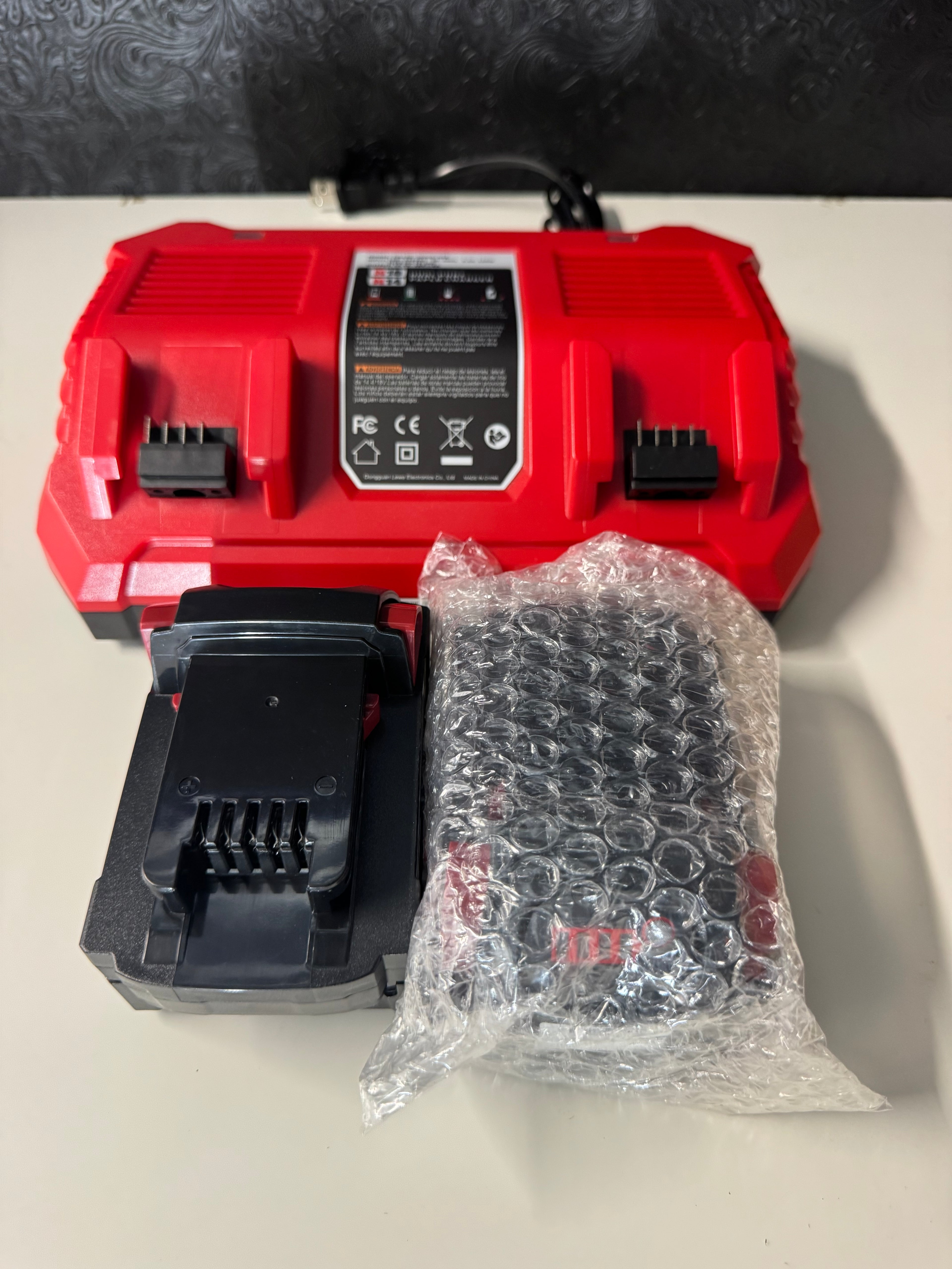 Rapid Dual Charger 18V Battery Charge (New)