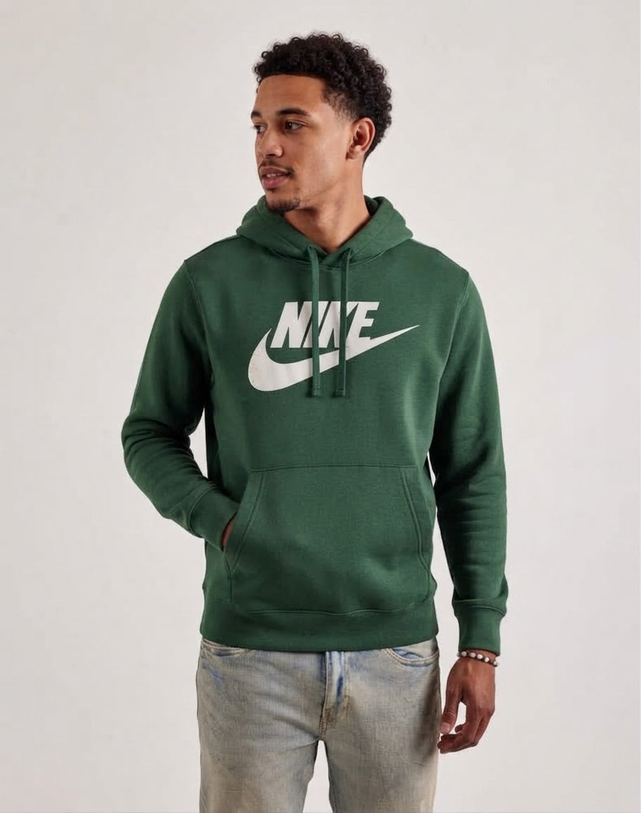 Men’s Nike Pullover Hoodie with Swoosh Logo (Like New)