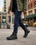 Levi's Black Canvas Lace-Up Ankle Boot (Like New)