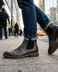 Ferro Aldo Sterling men's casual Chelsea slip-on ankle boots (New)