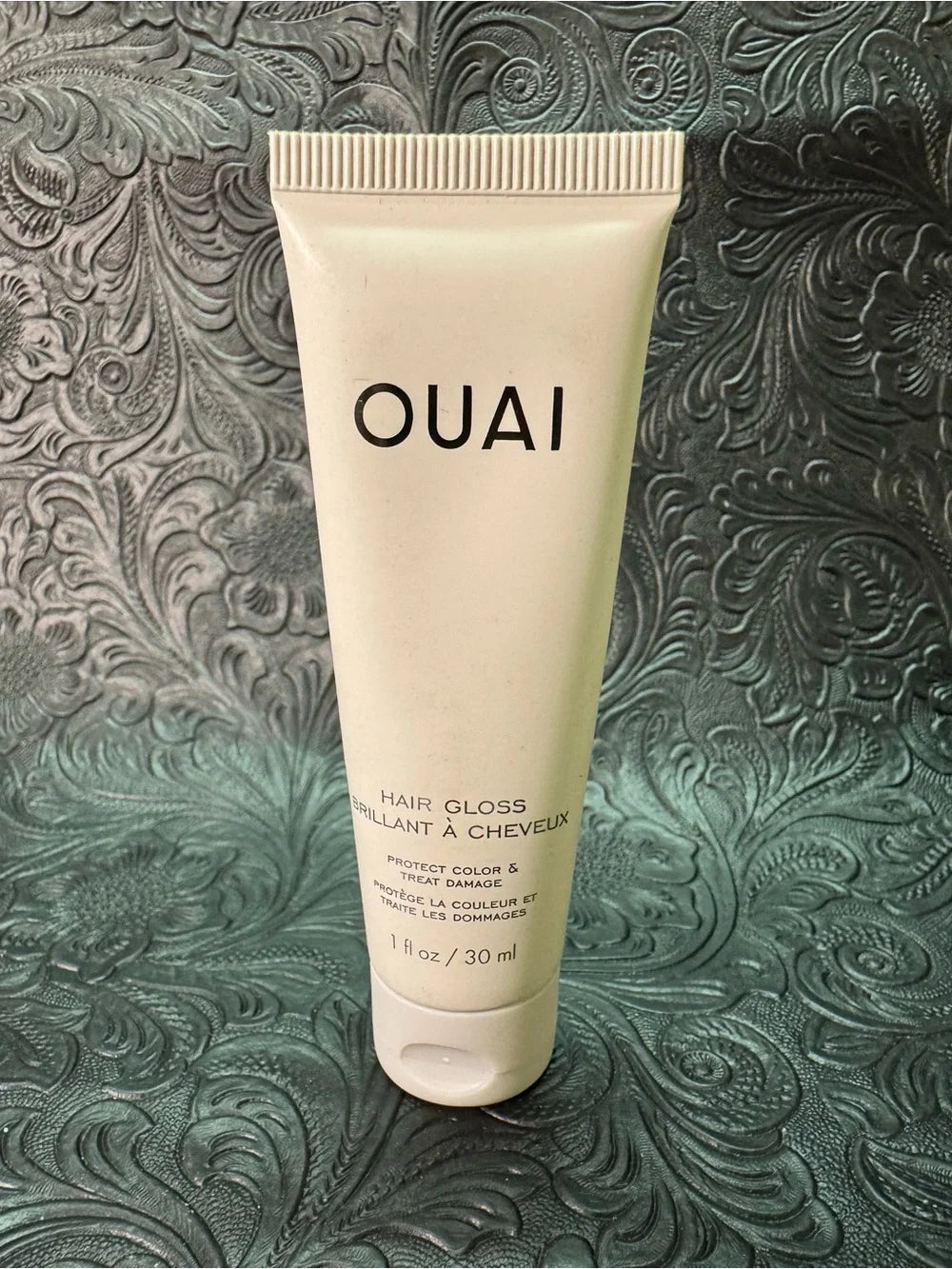 OUAI Cream White Hair Gloss Tube (New)