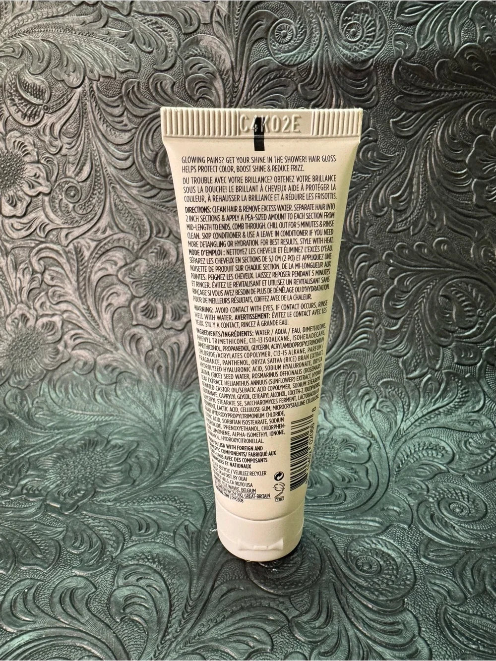 OUAI Cream White Hair Gloss Tube (New)