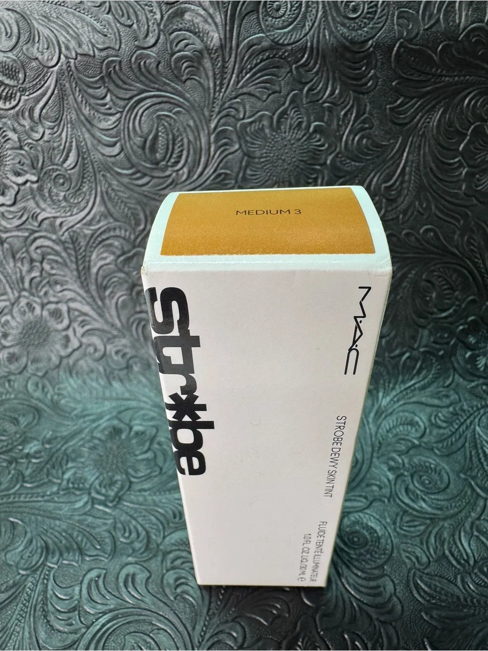 MAC Cosmetics Strobe Dewy Skin Tint - White & Black Packaging with Beige Tint (New)