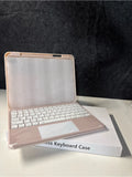 iPad Wireless Keyboard Case Featuring Built-in Trackpad and Detachable Mag Cover (New)