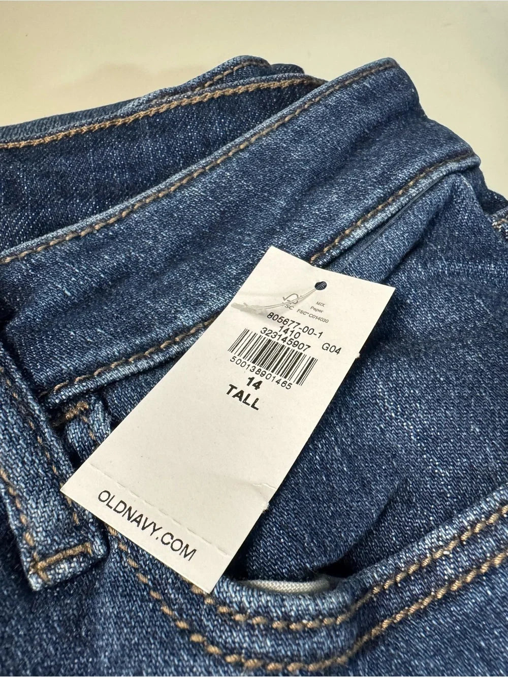 Old Navy High-Waisted Rockstar Super-Skinny Jeans (New)
