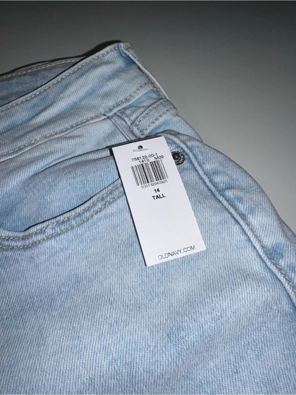 Report Old Navy High-Rise Capri Secret-Smooth Pockets Blue Skinny Jeans (New)