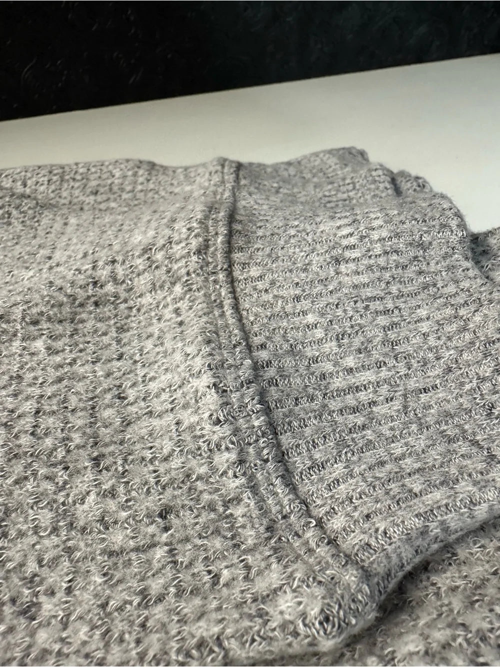 Old Navy waffle-knit button-down long-sleeve top (New)