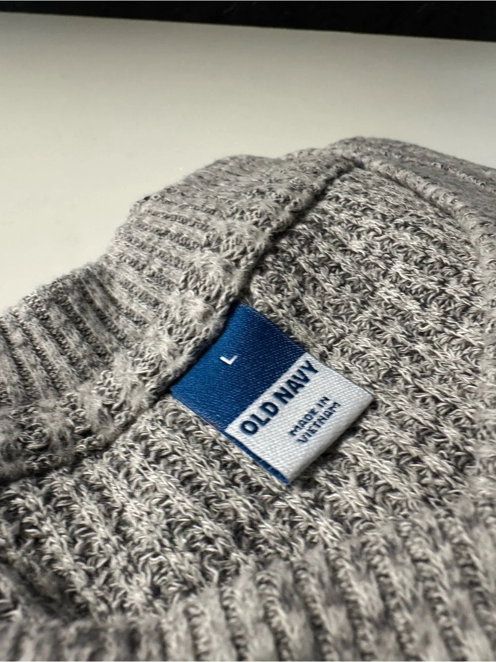 Old Navy waffle-knit button-down long-sleeve top (New)