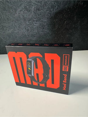 Black MadBand fitness tracker (New)