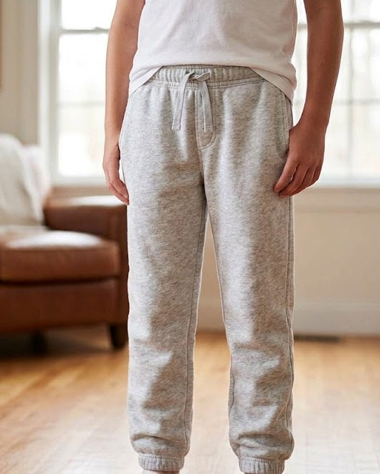 Abercrombie kids Light Gray sweatpants (New)